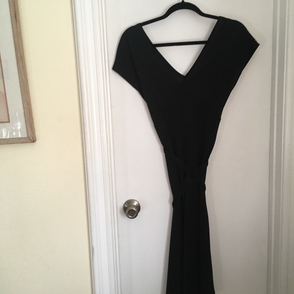 Banana Republic silk dress with waist tie - Picture 2 of 4